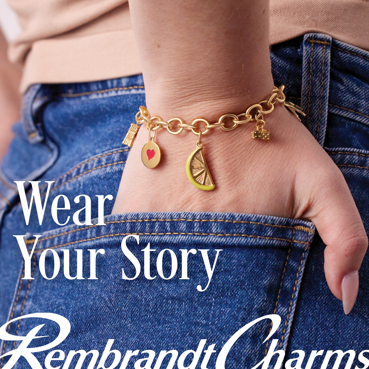 Wear Your Story Rembrandt charm bracelet campaign image