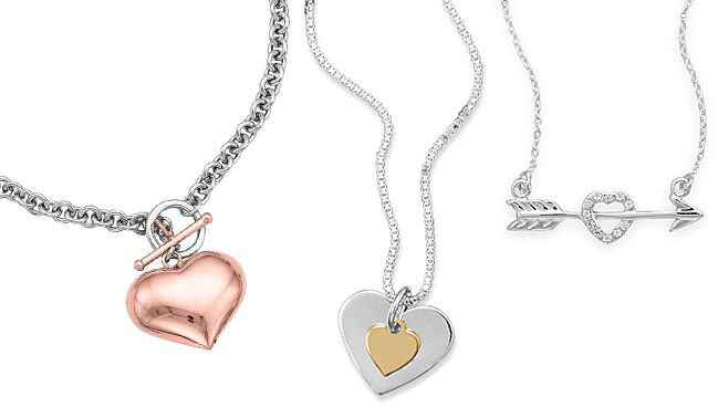 Sterling Silver Heart Necklaces