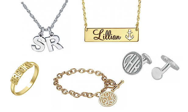 Personalized Jewelry with free engraving